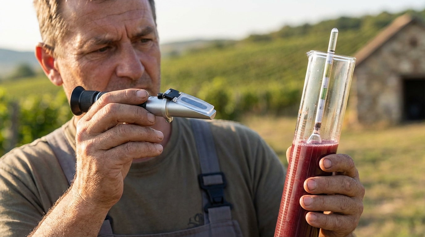 A refraktométer és a mustmérő méretkülönbsége a gyakorlatban